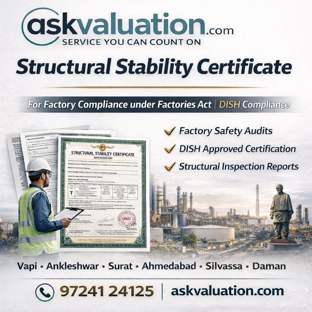 Structural Stability Certificate in Vagra Industrial Area, Bharuch